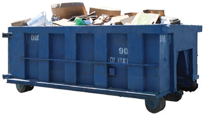 one of our dumpsters