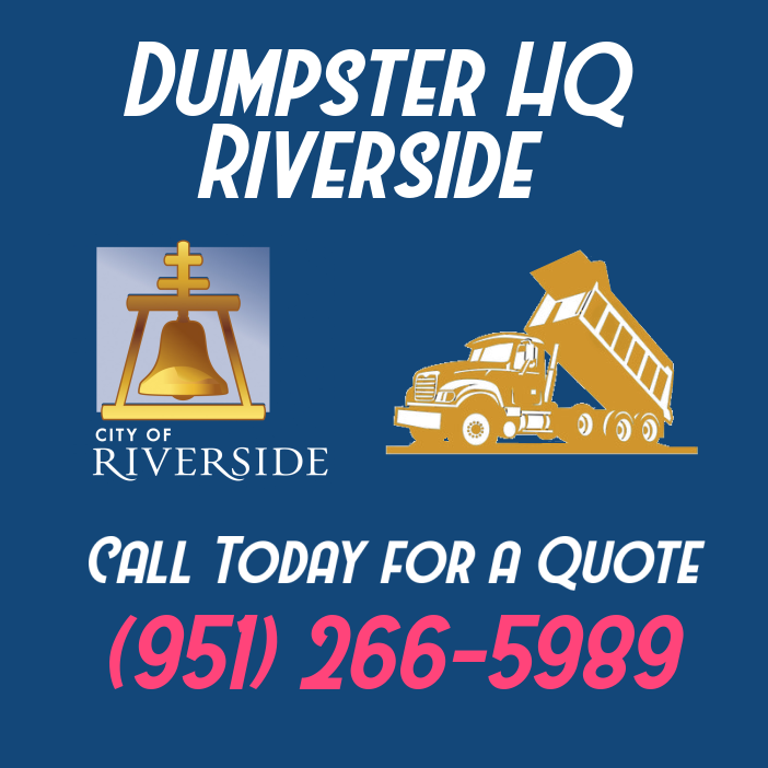 Riverside dumpster rental service